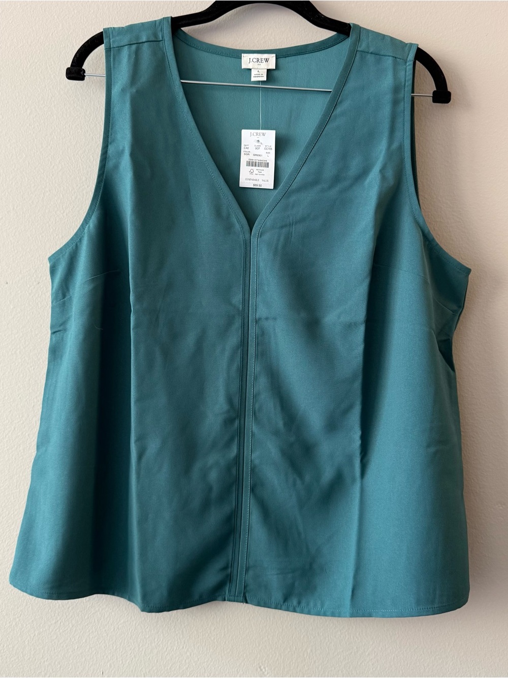 J. Crew Seamed Tank